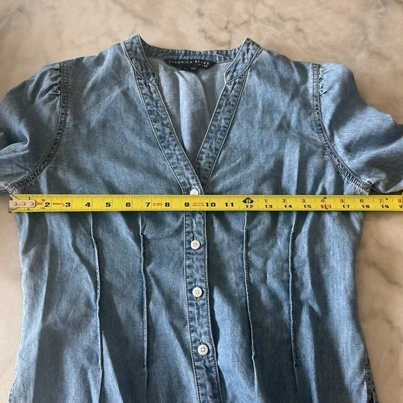 Veronica Beard Jeans Sedona Blouse - Picture 6 of 13